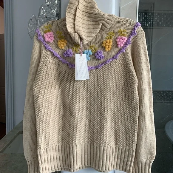 LOVESHACKFANCY Rhett Turtleneck Sweater - Picture 7 of 13